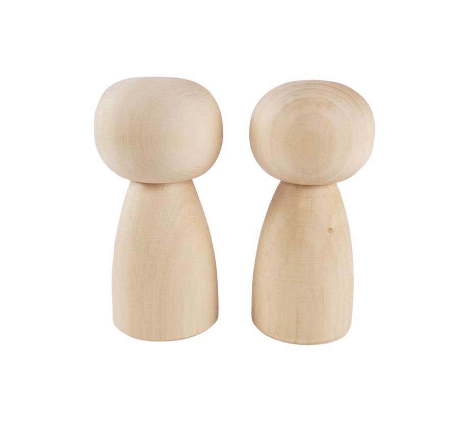 thumbnail image 2 of Buy Wood Peg Dolls Unfinished 3.5 Inch, Pack Of 30 Wooden Peg People... 2 of 13
