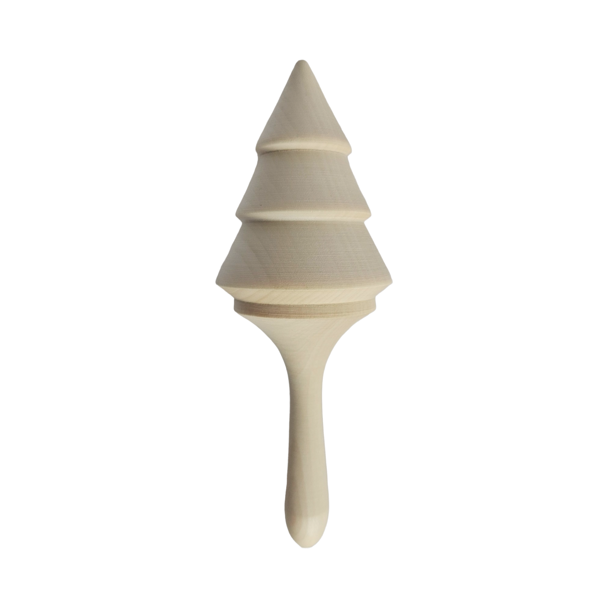 Maraca Tree Fir Tree Maraca, Unfinished for Crafts & DIY Toys – Playspire LLC