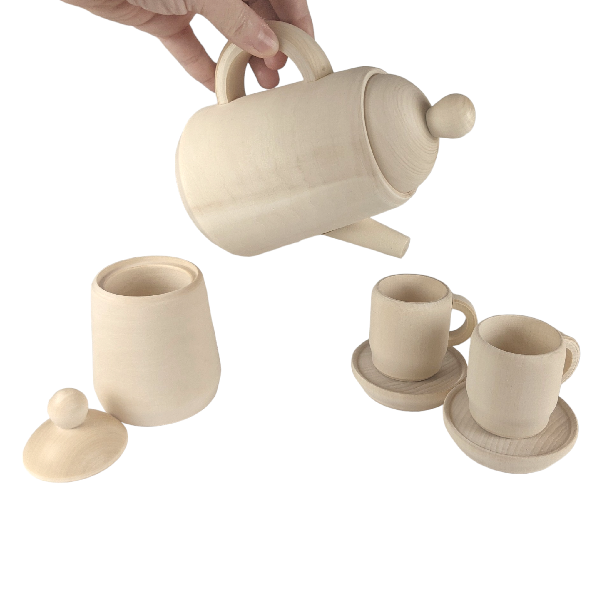Plan toys wooden tea set sales