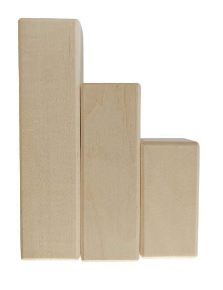 Rectangle Box With Blocks Rectangle Block Set (36 blocks + tray) – Playspire LLC