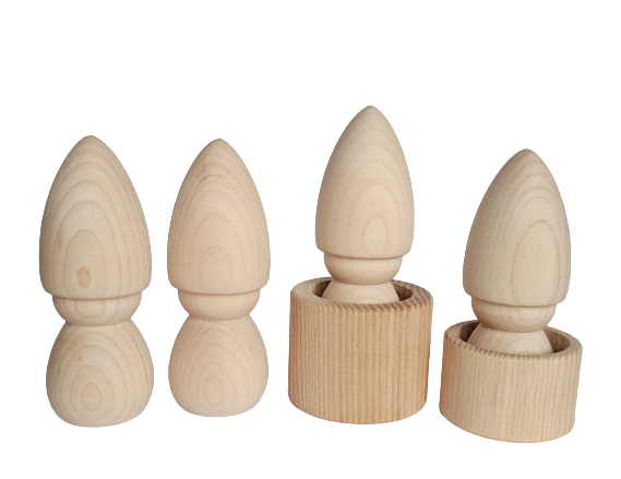 Gnome Peg Doll Jumbo Wood Playspire LLC