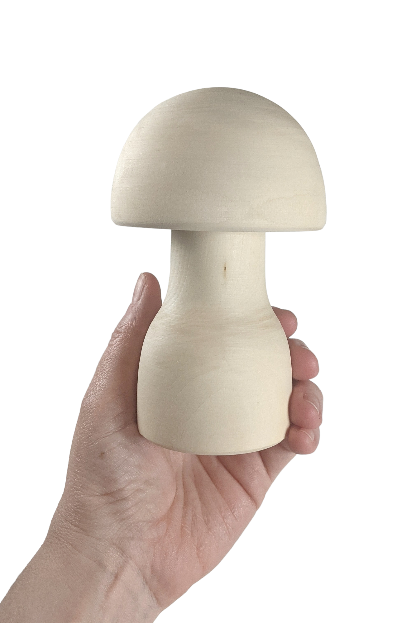 4 Wooden Mushrooms with Frog – Novel Wares