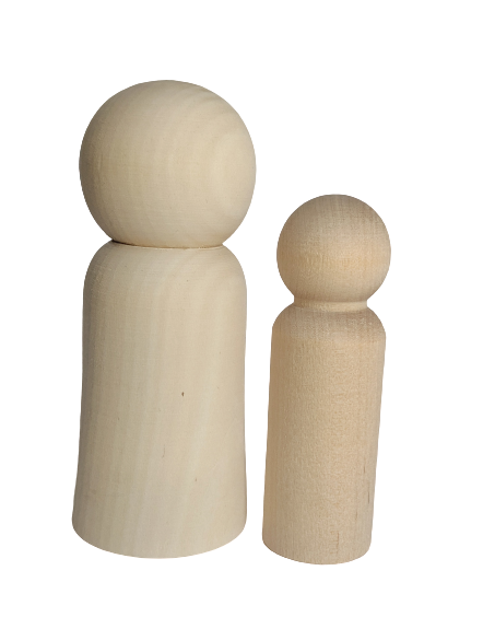 Extra Large Peg Dolls